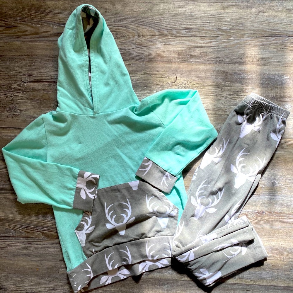 Deer boutique outfit